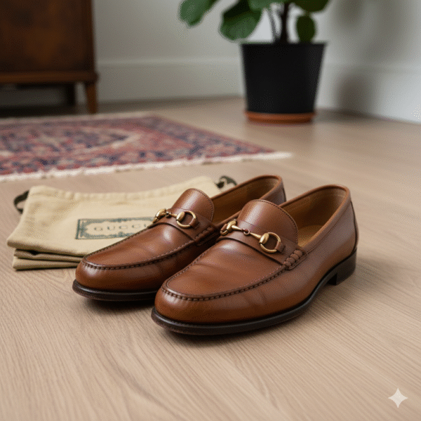 Gucci Leather Loafers – Men’s (Size 42)